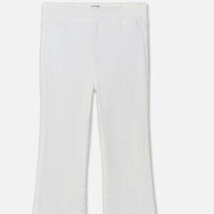 FRAME DEMIN - WHITE JETSET CROP NWT